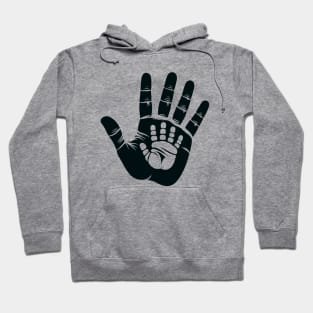 Parent and Baby Handprints Hoodie